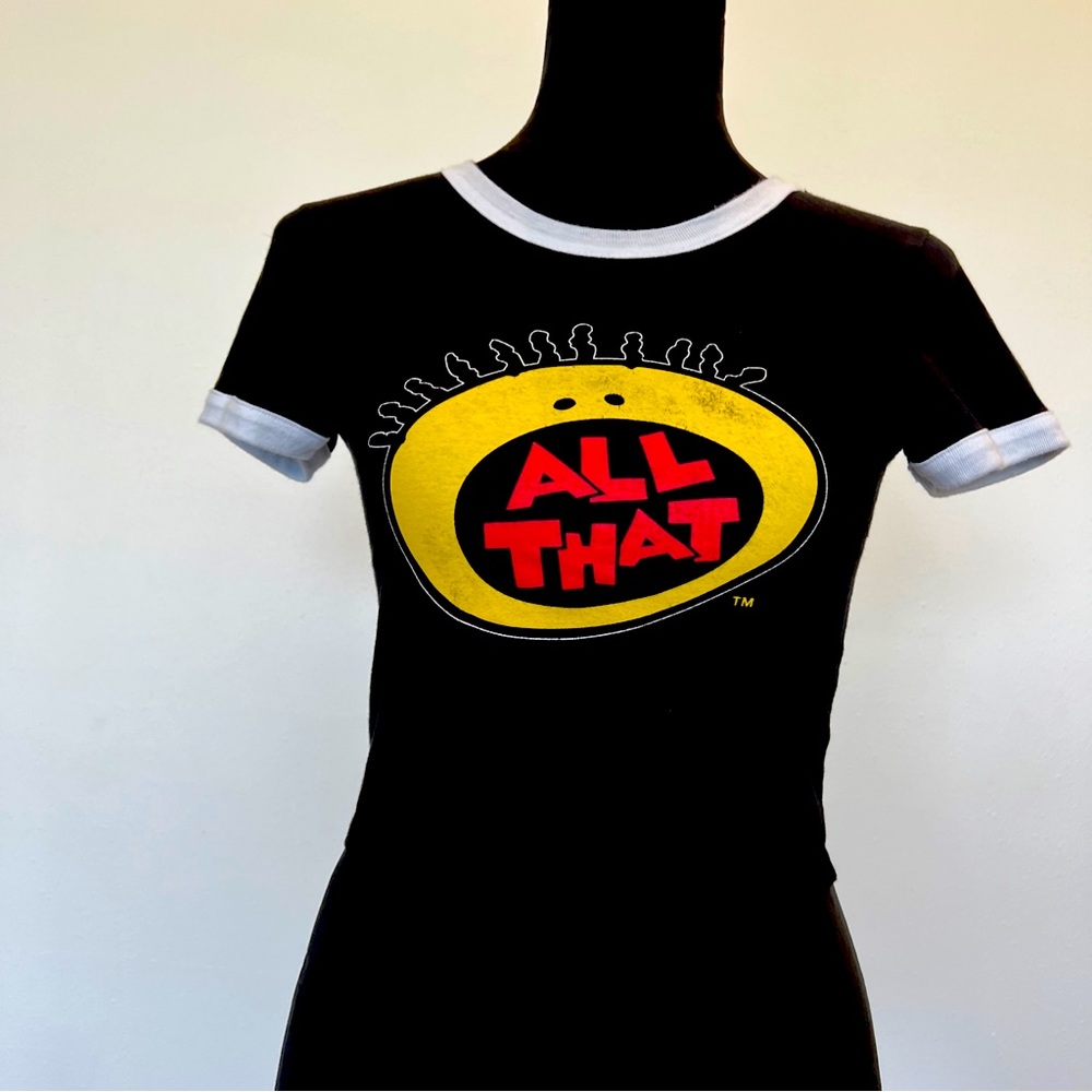 Nickelodeon “All That” Baby Tee Size Small